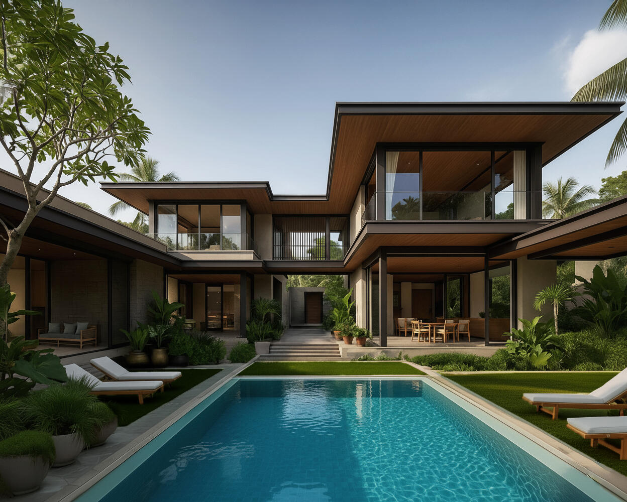 Tropical modern